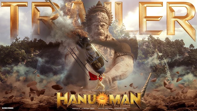 The movie trailer for “Hanuman” failed ?